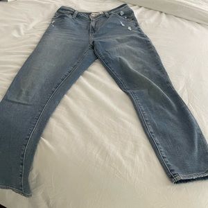 High rise jeans